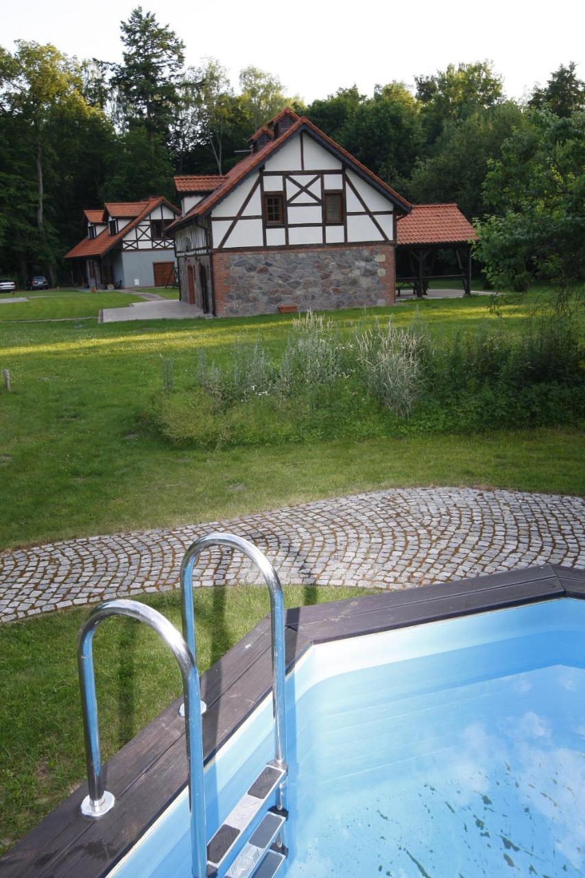 Bed and Breakfast Lesniczowka Nibork à Nidzica Extérieur photo